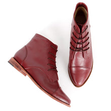 Cargar imagen en el visor de la galería, Botín Flat Vino