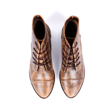 Cargar imagen en el visor de la galería, Botín Flat Chocolate